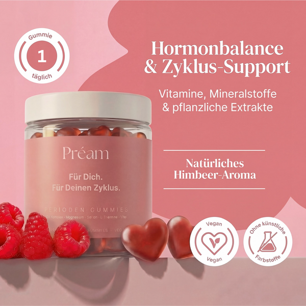 Préam Perioden Gummies + PeriodenPflaster