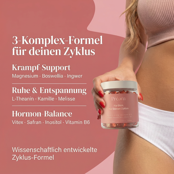 Préam Perioden Gummies + PeriodenPflaster