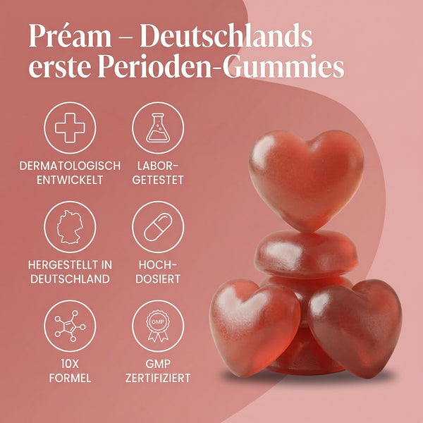 Préam Perioden Gummies + PeriodenPflaster